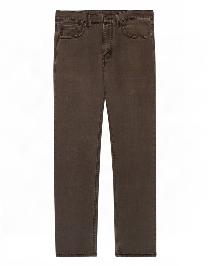 Levi's Mens 505 Straight Jeans W32 L30 Grey Cotton