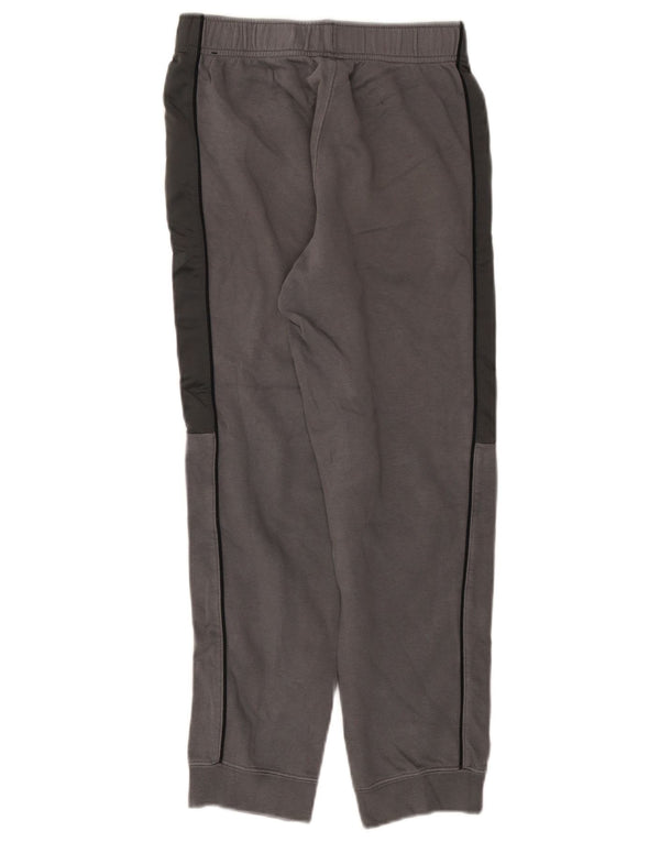 Nike Boys Tracksuit Trousers Joggers 12-13 Years Large Grey Colourblock