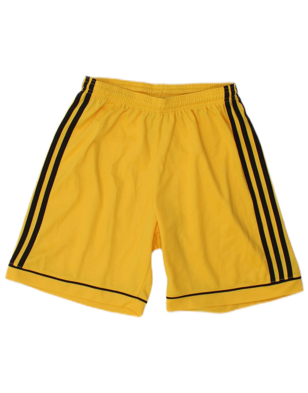 Adidas Mens Climalite Sport Shorts Small Yellow Polyester