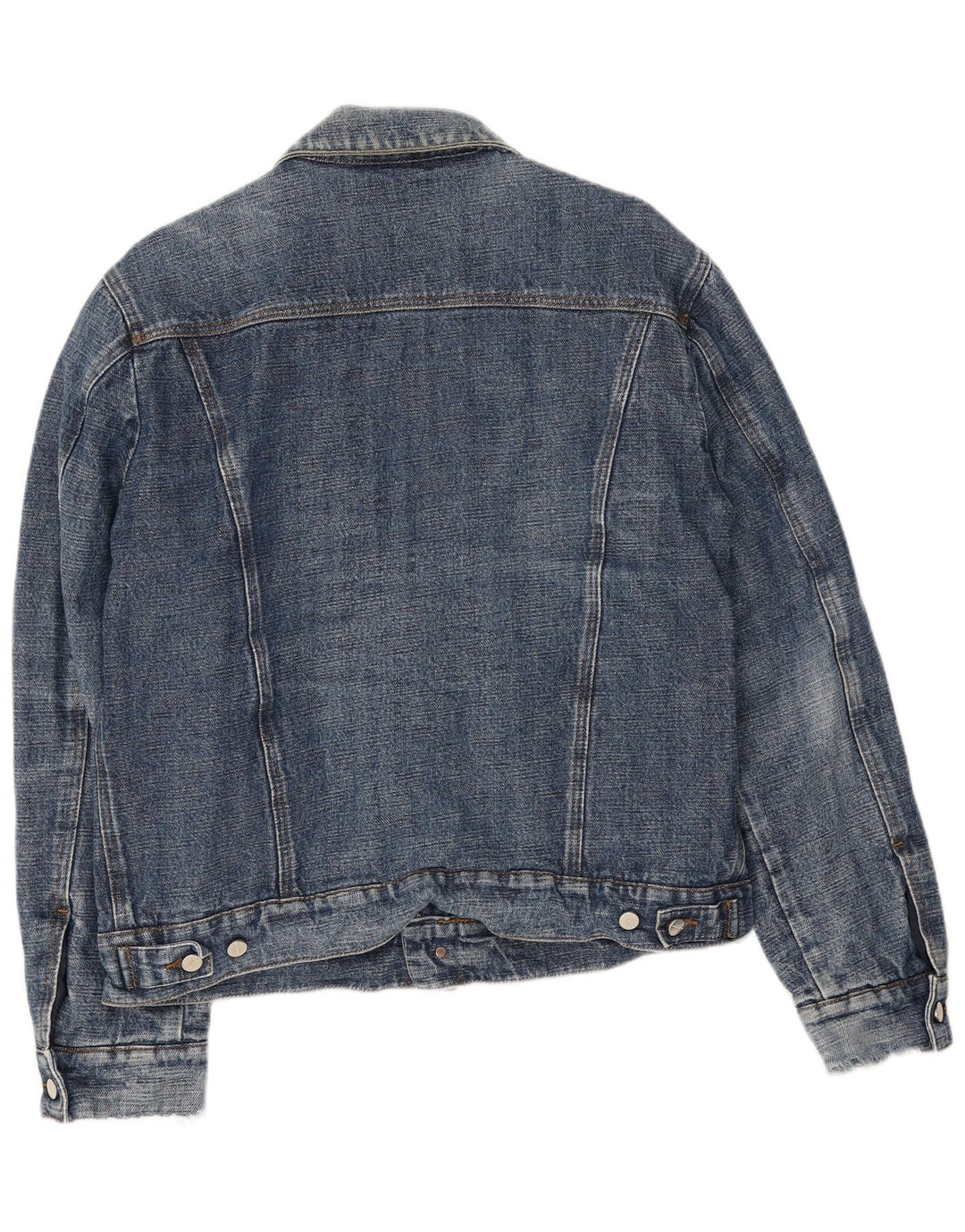 Iceberg Mens Denim Jacket IT 54 2XL Blue Cotton