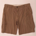 Marks & Spencer Mens Blue Harbour Cargo Shorts W38 XL Beige Cotton