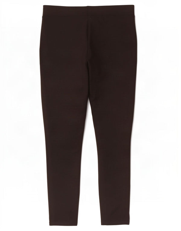 Zara Womens Skinny Casual Trousers XL W32 L27 Black