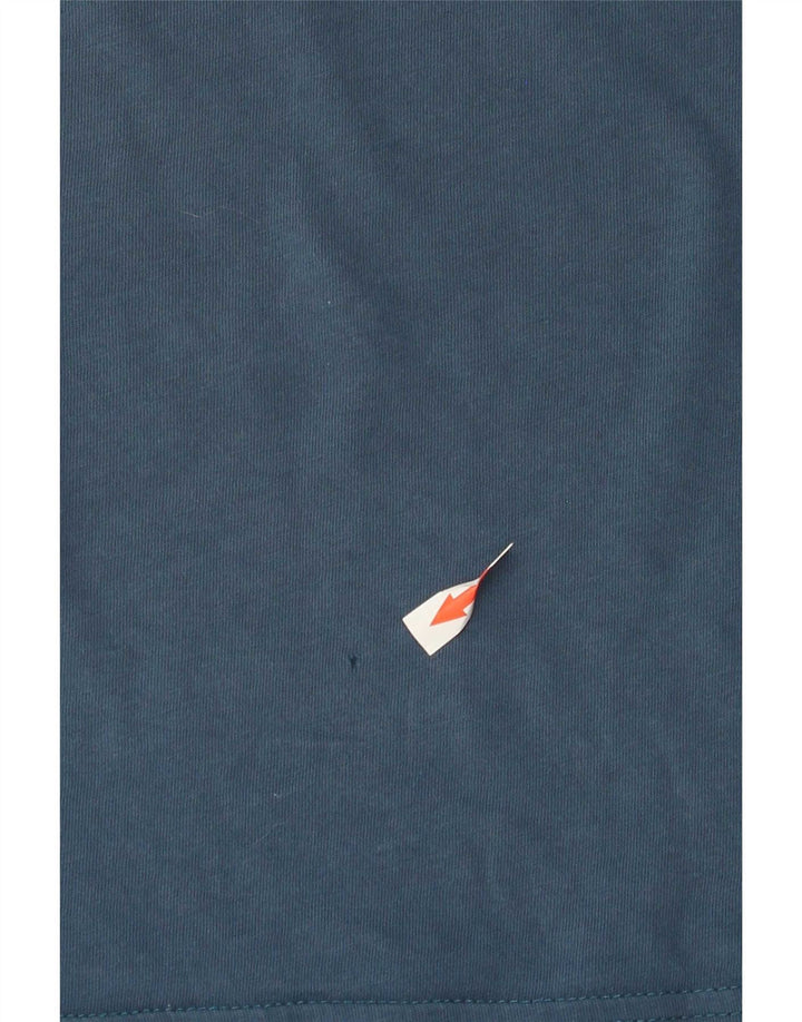 The North Face Mens Graphic T-Shirt Top Medium Blue Cotton