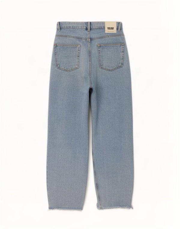 Zara Girls Loose Jeans 13-14 Years W26 L24 Blue Cotton
