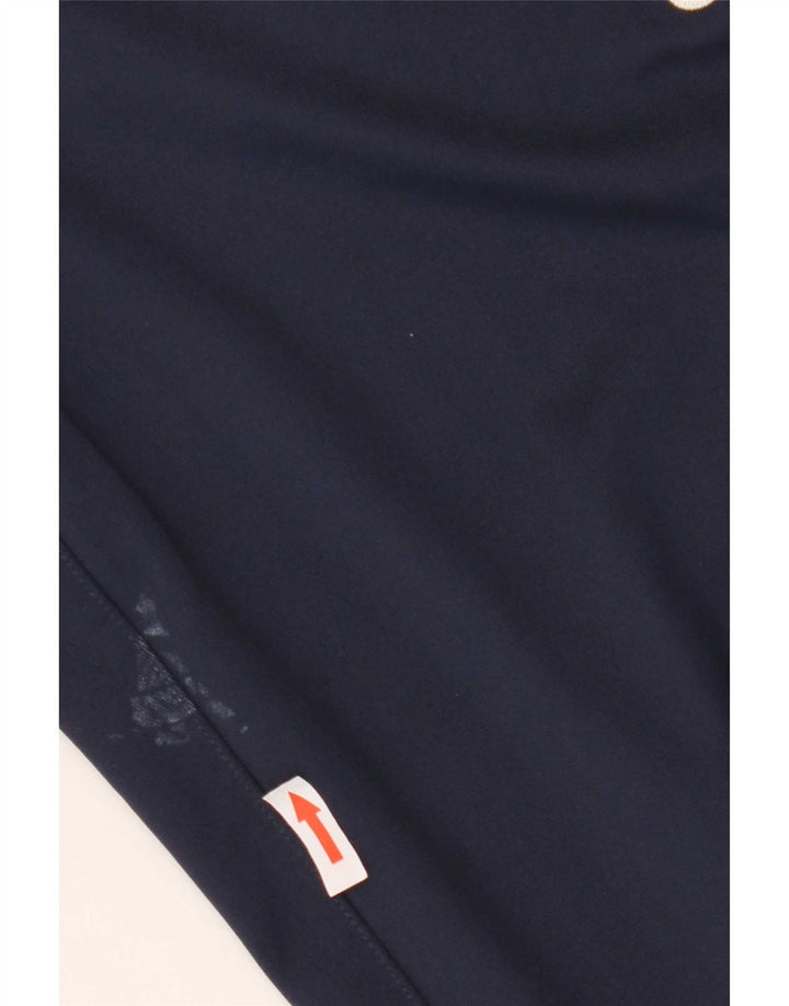 Nike Mens Dri Fit Graphic Tracksuit Trousers Joggers Medium Navy Blue