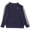 Adidas Mens Climalite Sweatshirt Jumper Large Navy Blue Cotton