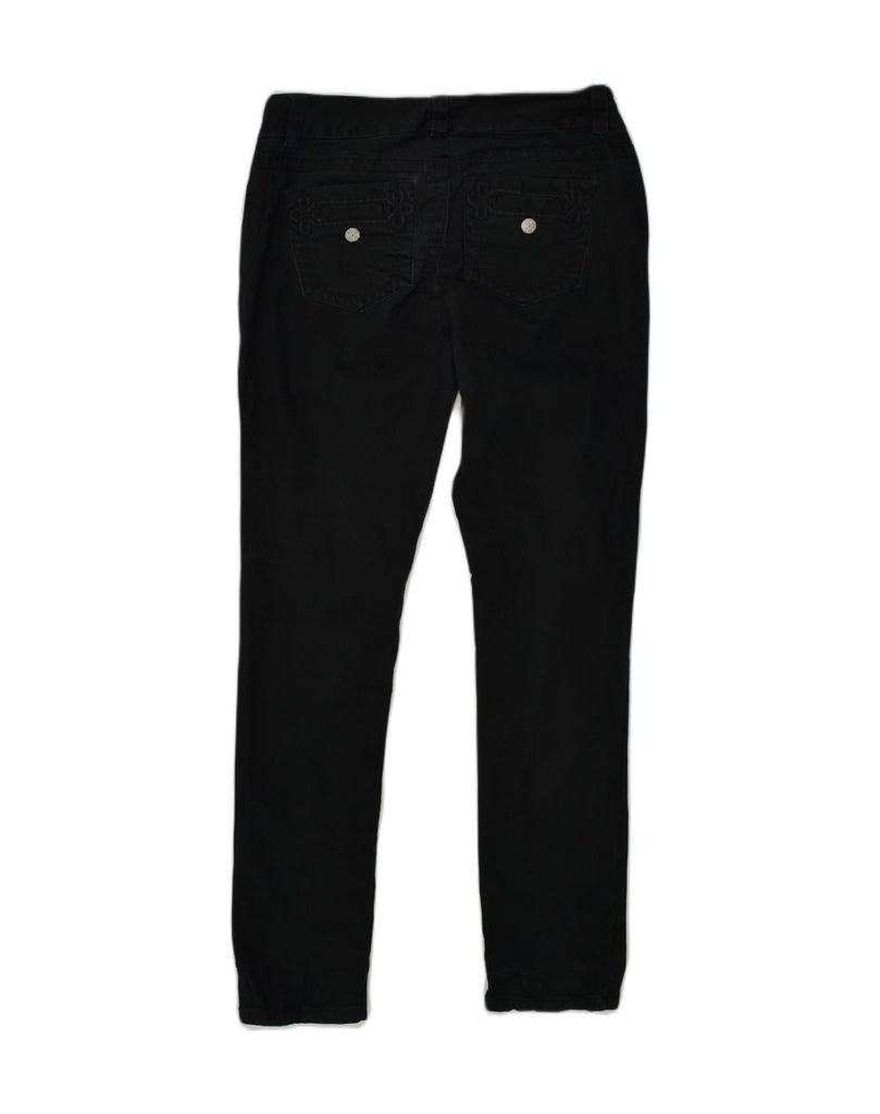 DKNY Womens Slim Jeans US 8 Medium W32 L31 Black Cotton | Vintage Dkny | Thrift | Second-Hand Dkny | Used Clothing | Messina Hembry 