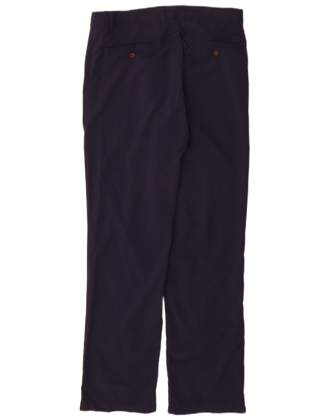 Rohan Mens Straight Regular Fit Chino Trousers W34 L31 Navy Blue Polyamide