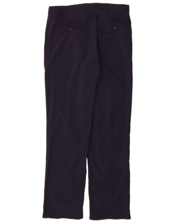 Rohan Mens Straight Regular Fit Chino Trousers W34 L31 Navy Blue Polyamide
