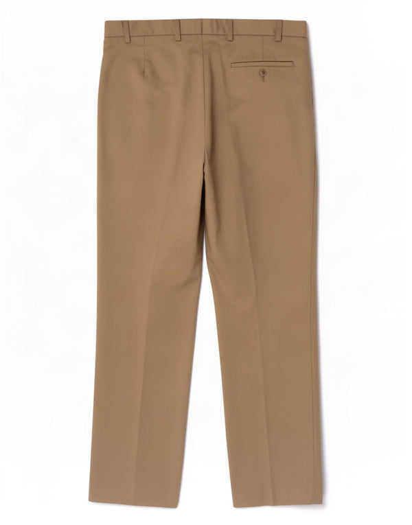 Marks & Spencer Mens Blue Harbour Straight Suit Trousers W36 L33 Beige
