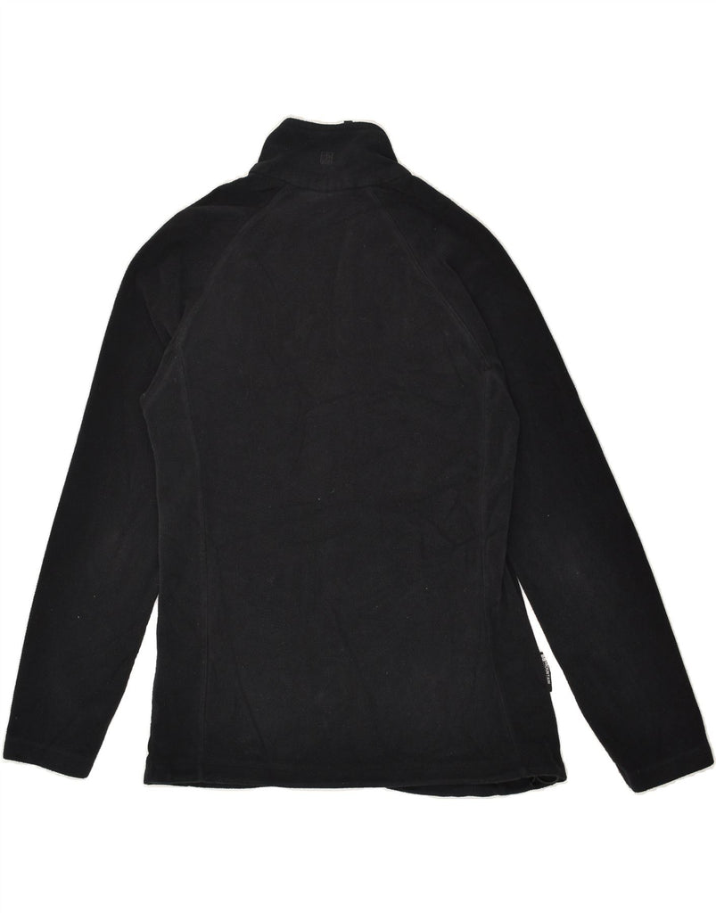 MOUNTAIN WAREHOUSE Womens Fleece Jacket UK 16 Large Black Polyester | Vintage Mountain Warehouse | Thrift | Second-Hand Mountain Warehouse | Used Clothing | Messina Hembry 