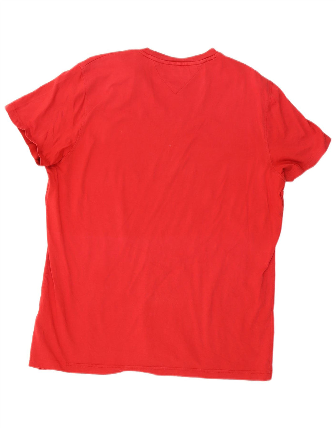 Tommy Hilfiger Womens T-Shirt Top 2XL Red Cotton