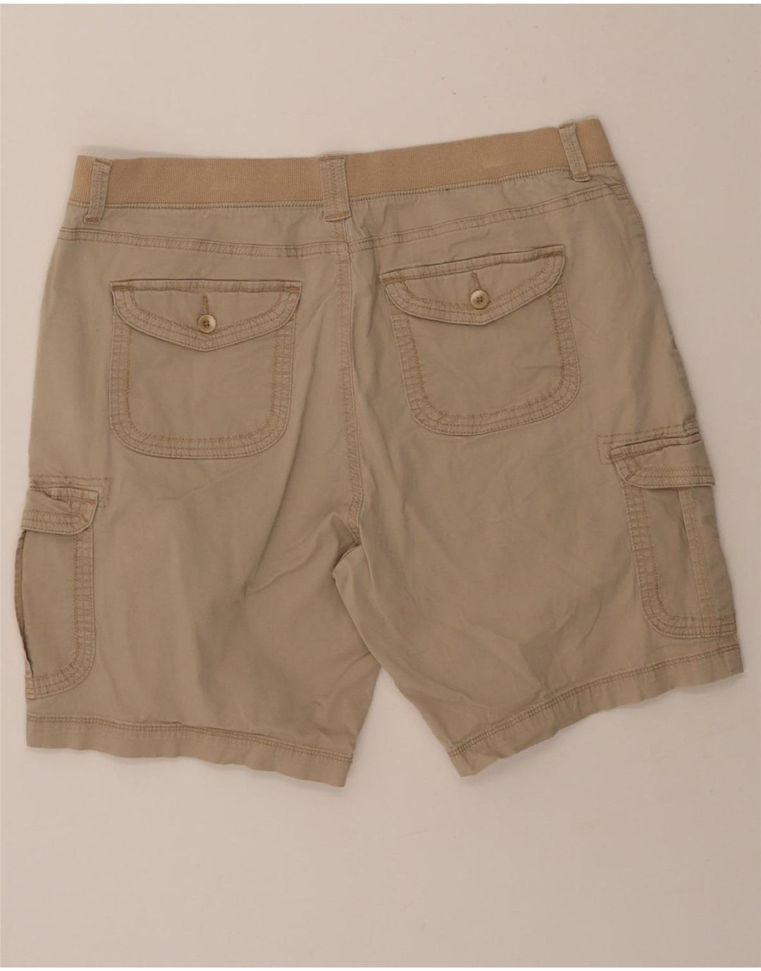 LEE Womens Relaxed Fit Cargo Shorts US 18 2XL W37  Beige Cotton Vintage Lee and Second-Hand Lee from Messina Hembry 