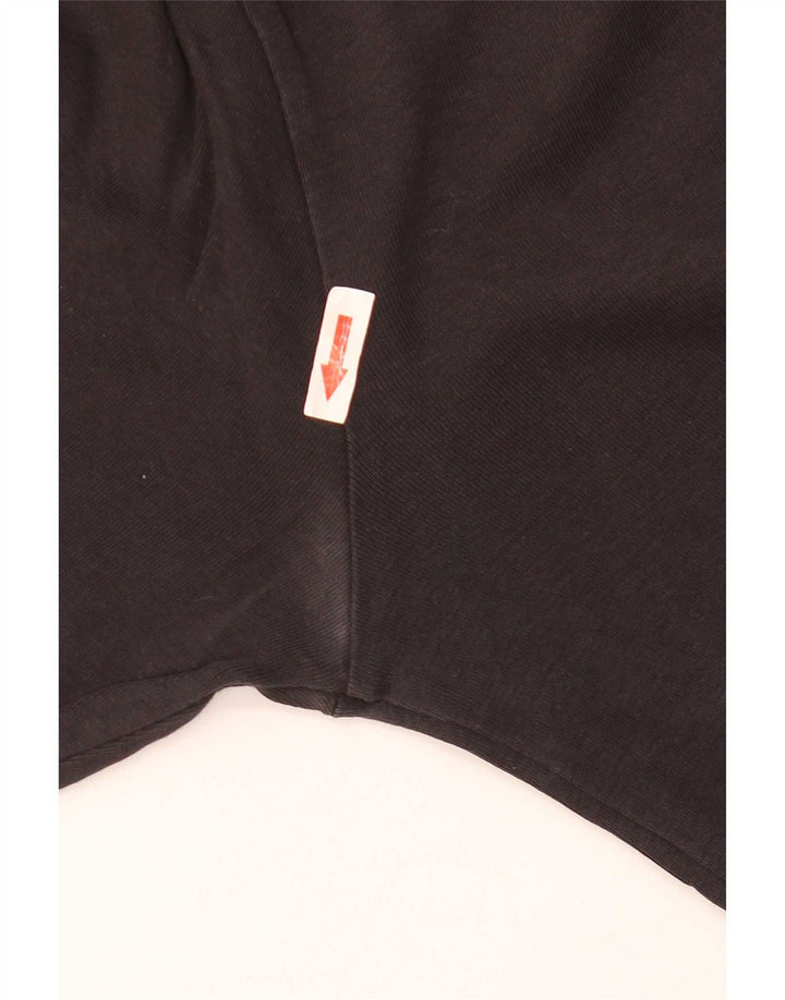 G-Star Mens Top Long Sleeve Medium Black Cotton