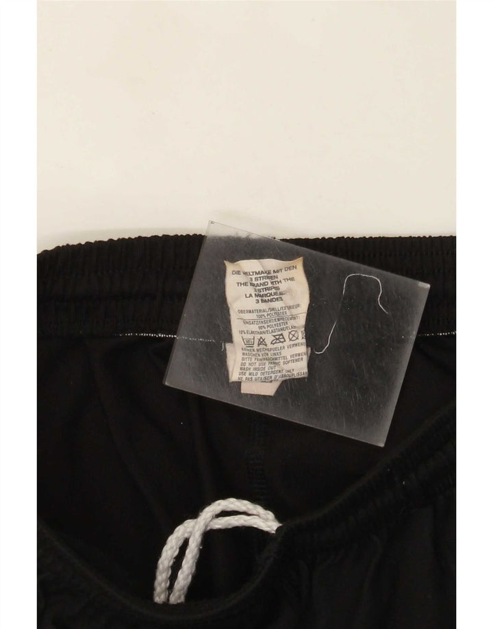 Adidas Mens Tracksuit Trousers Large Black Polyester