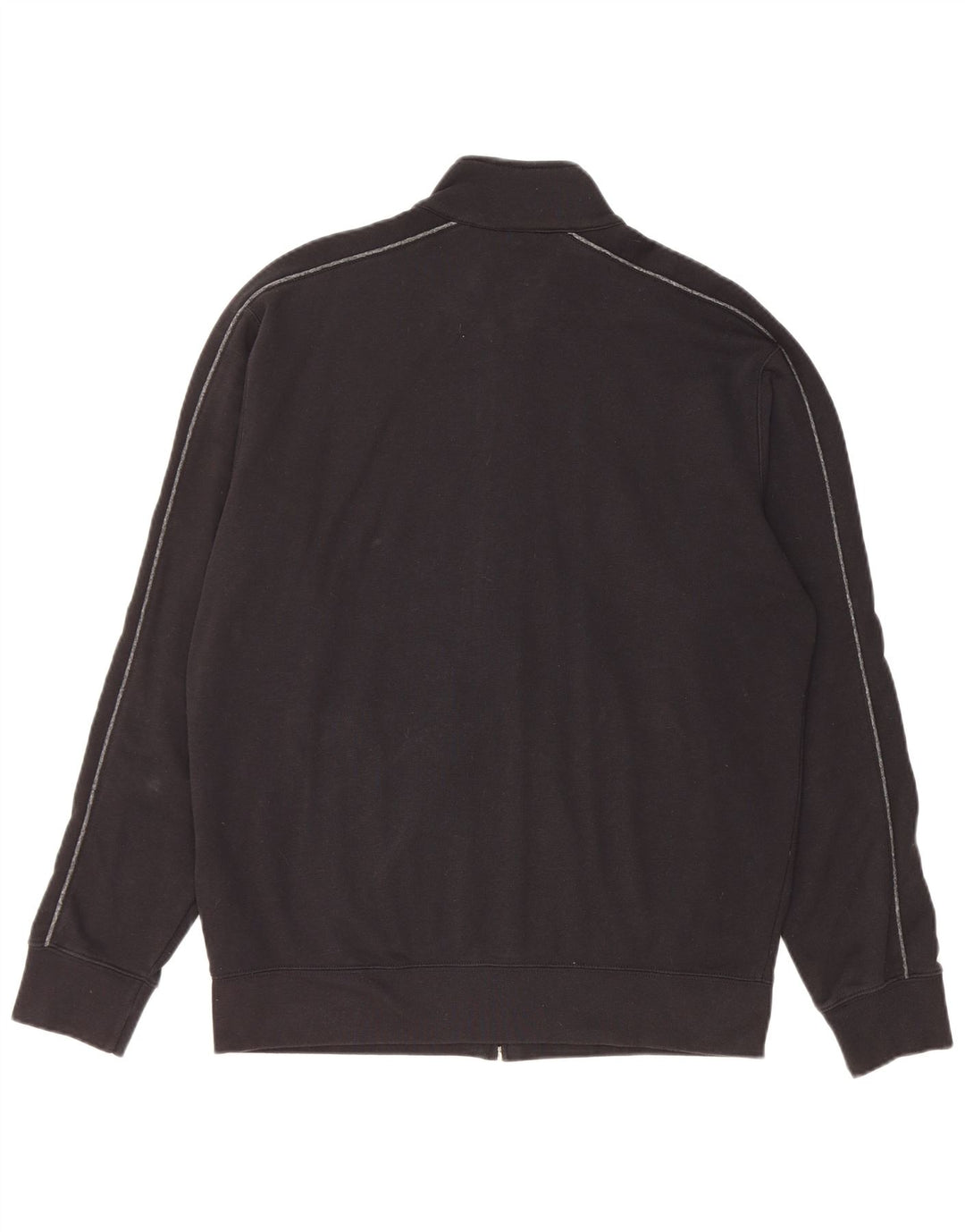 Champion Mens Tracksuit Top Jacket Large Black Cotton