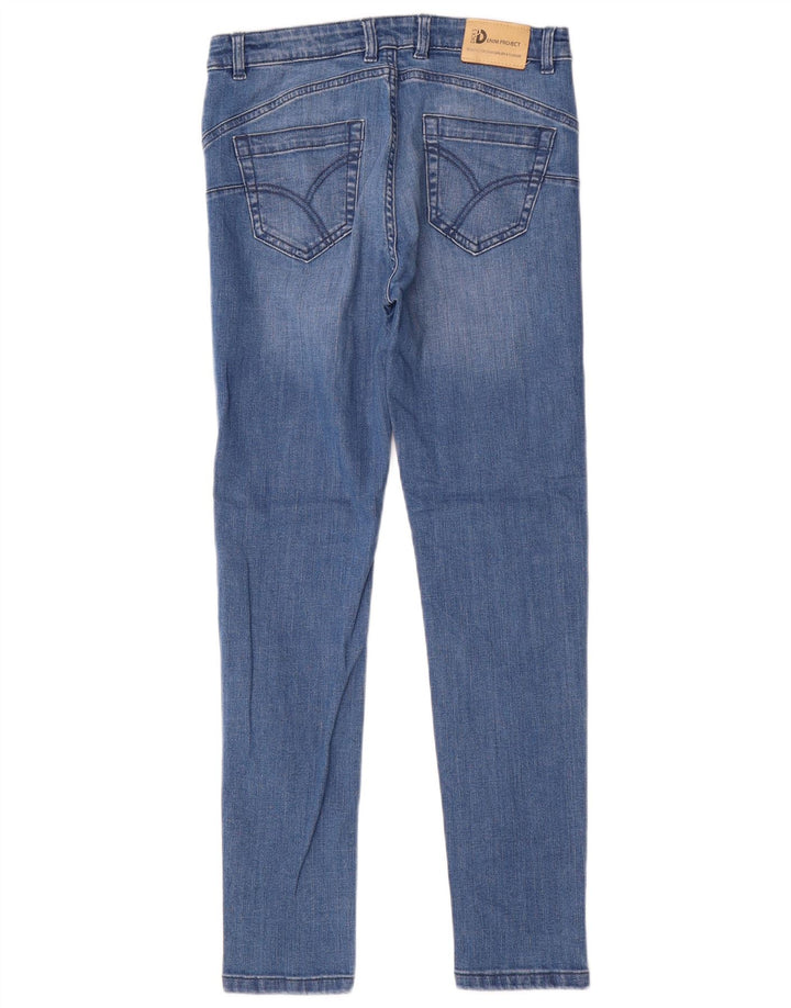 Dack's Womens Slim Jeans IT 44 Medium W30 L28 Blue Cotton