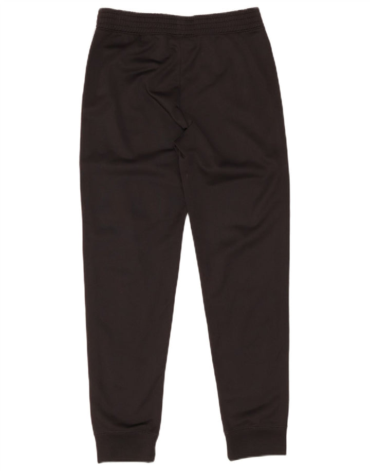 CHAMPION Boys Graphic Tracksuit Trousers Joggers 9-10 Years Medium Black