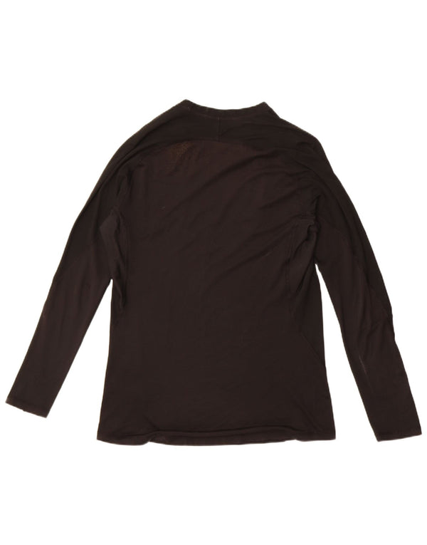 Adidas Womens Climacool Top Long Sleeve UK 14 Large Black