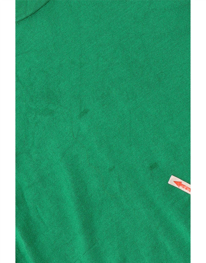 Zara Womens Vest Tank Top UK 12 Medium Green Viscose