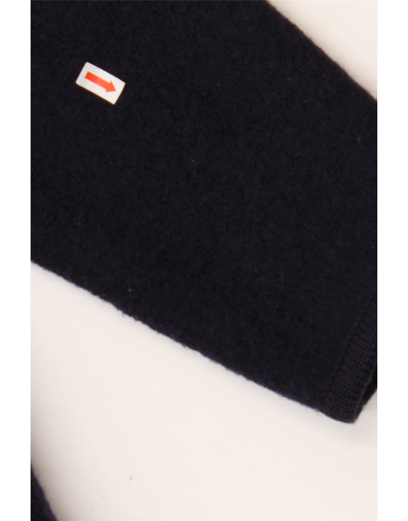 TALBOTS Womens 5 Button Blazer Jacket UK 6 XS Navy Blue Wool Vintage Talbots and Second-Hand Talbots from Messina Hembry 