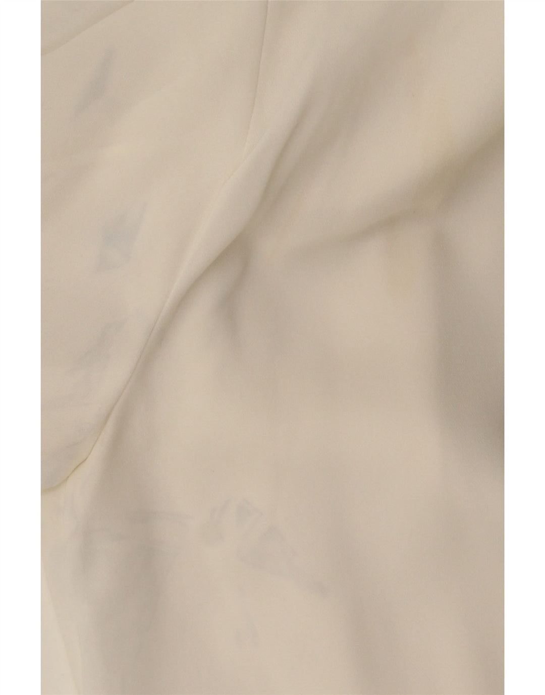 Zara Womens 3/4 Sleeve Blouse Top UK 6 XS White Polyester