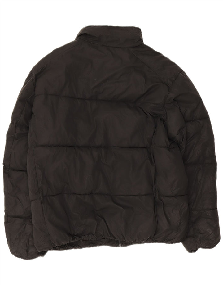 Zara Mens Padded Jacket UK 40 Large Black