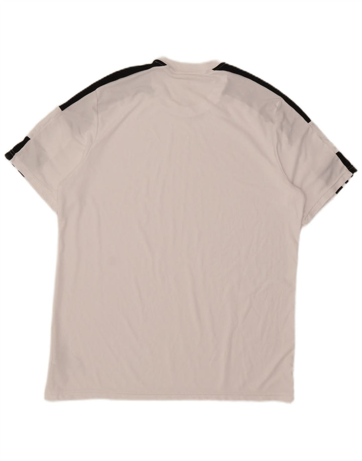Adidas Mens Aeroready T-Shirt Top XL White Polyester