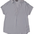 Marks & Spencer Womens Tunic Top UK 8 Small Blue Polyester