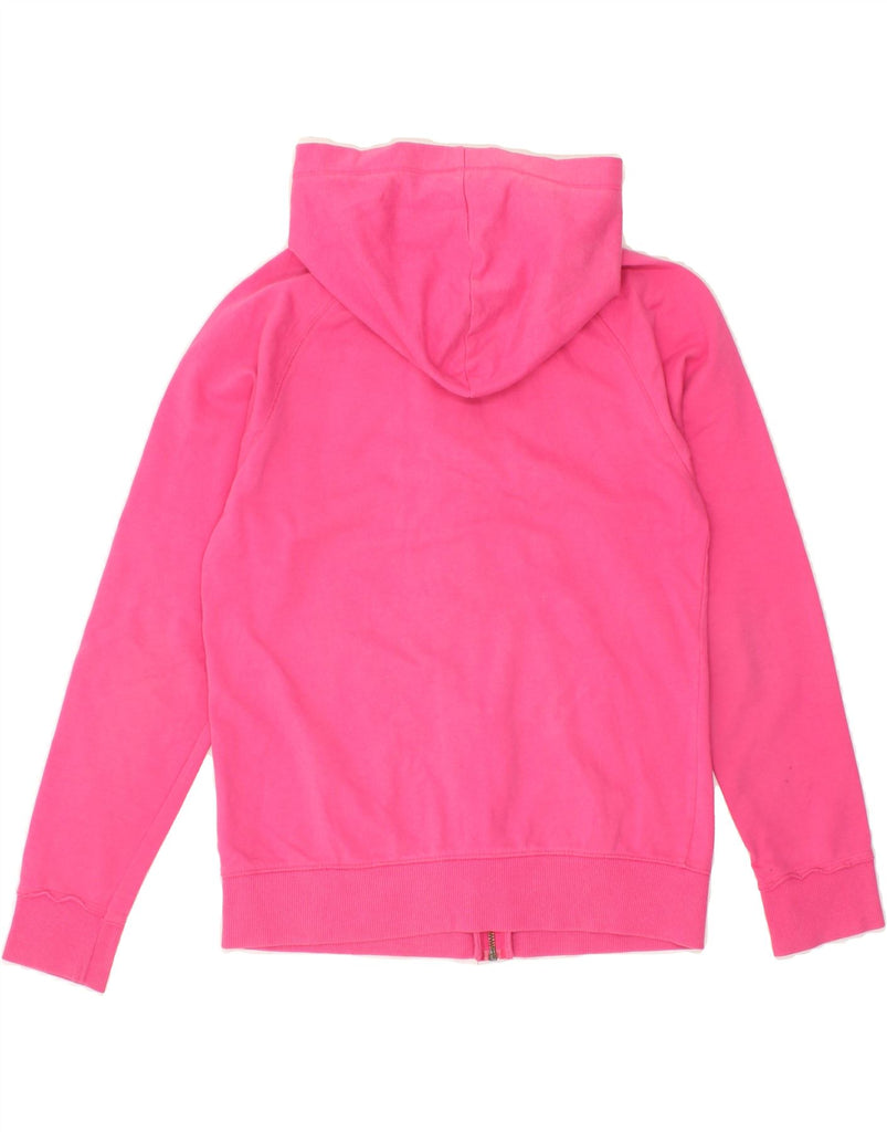 TOMMY HILFIGER Girls Graphic Zip Hoodie Sweater 15-16 Years XL Pink Cotton | Vintage Tommy Hilfiger | Thrift | Second-Hand Tommy Hilfiger | Used Clothing | Messina Hembry 