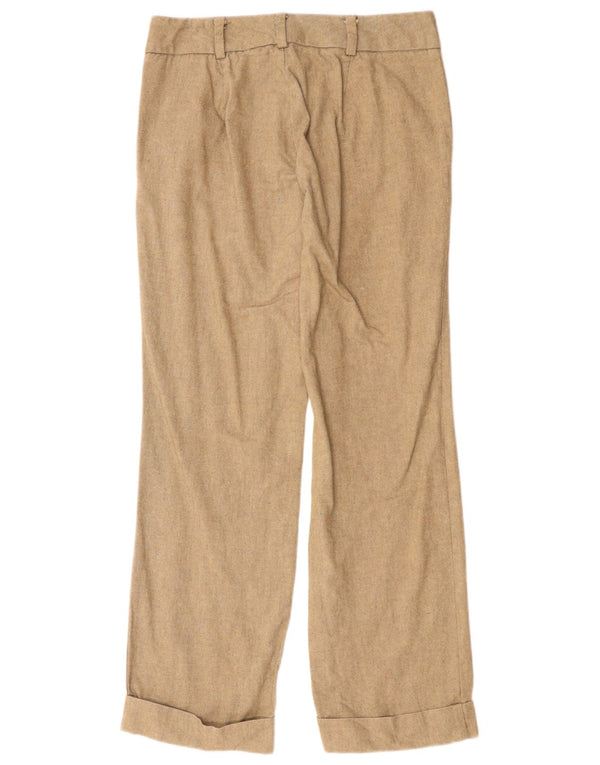 DOCKERS Womens Straight Chino Trousers US 8 Medium W32 L30 Beige Cotton