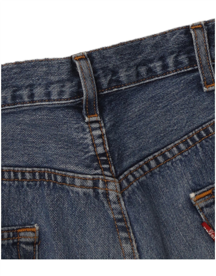 LEVI'S Mens 501 Straight Jeans W40 L29 Blue Cotton