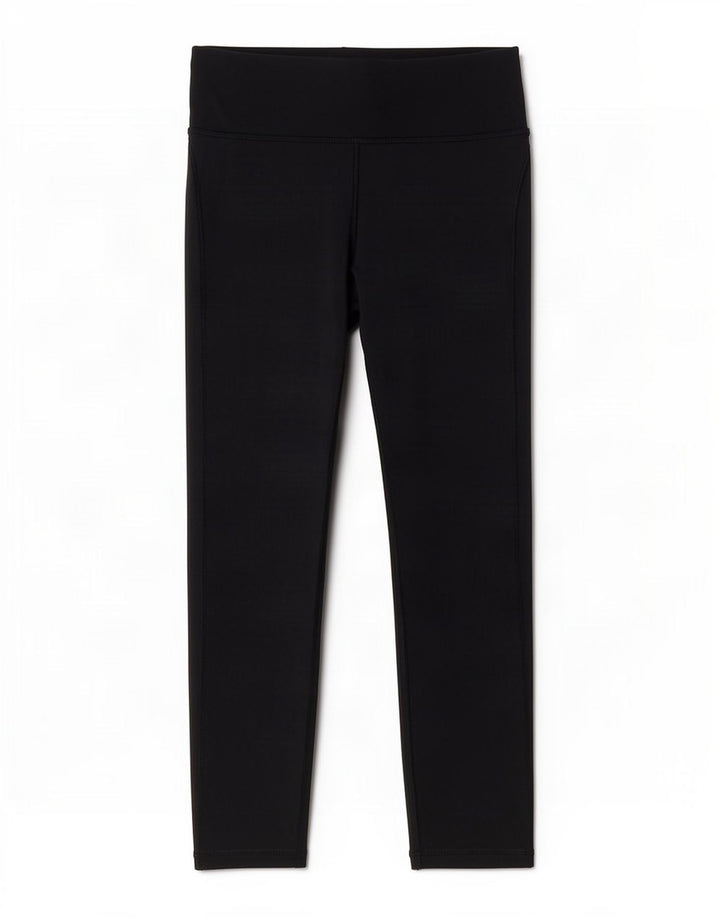 Nike Womens Dri Fit Capri Leggings UK 8 Small Black Polyester
