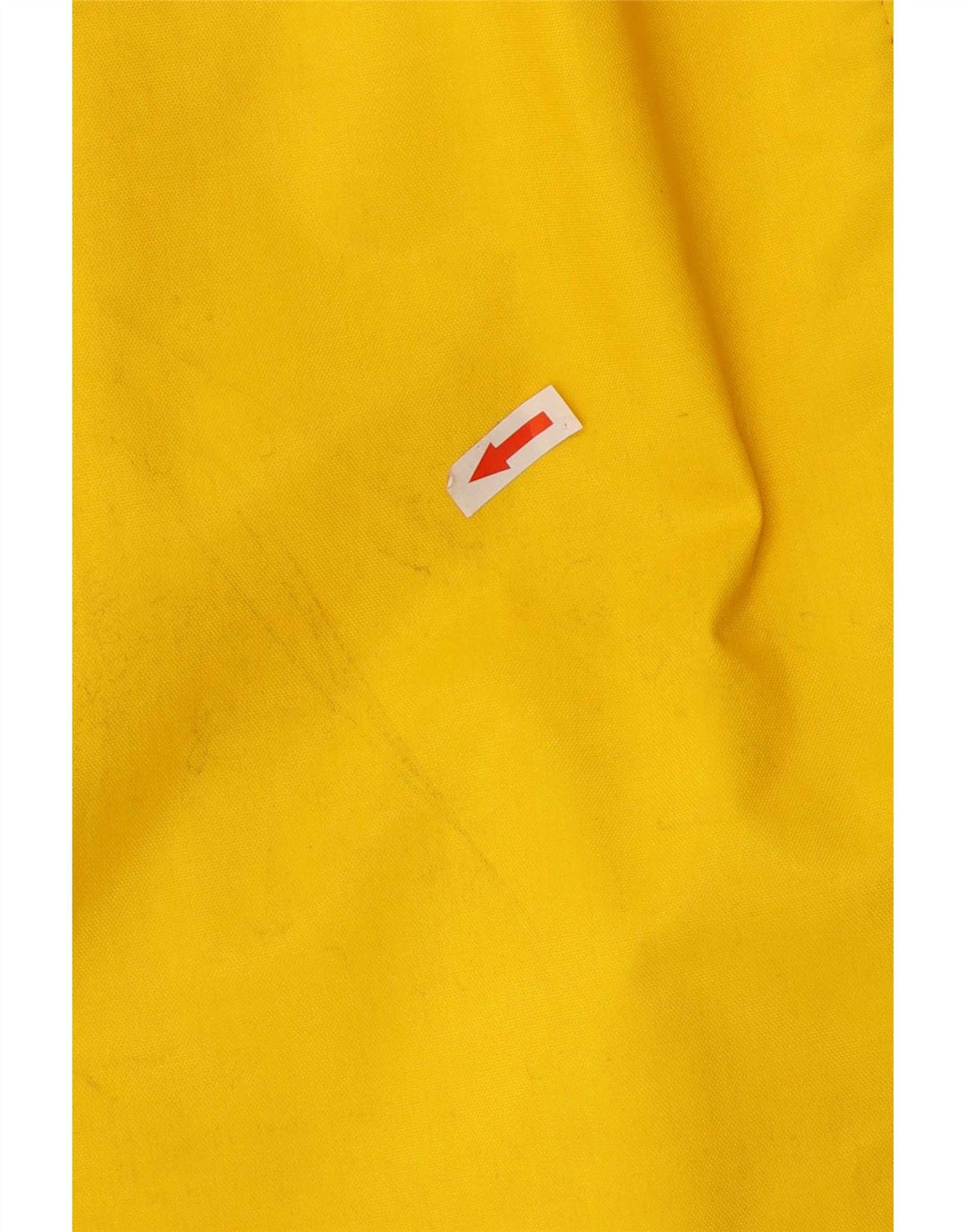 Vintage Mens Hooded Raincoat UK 42 XL Yellow