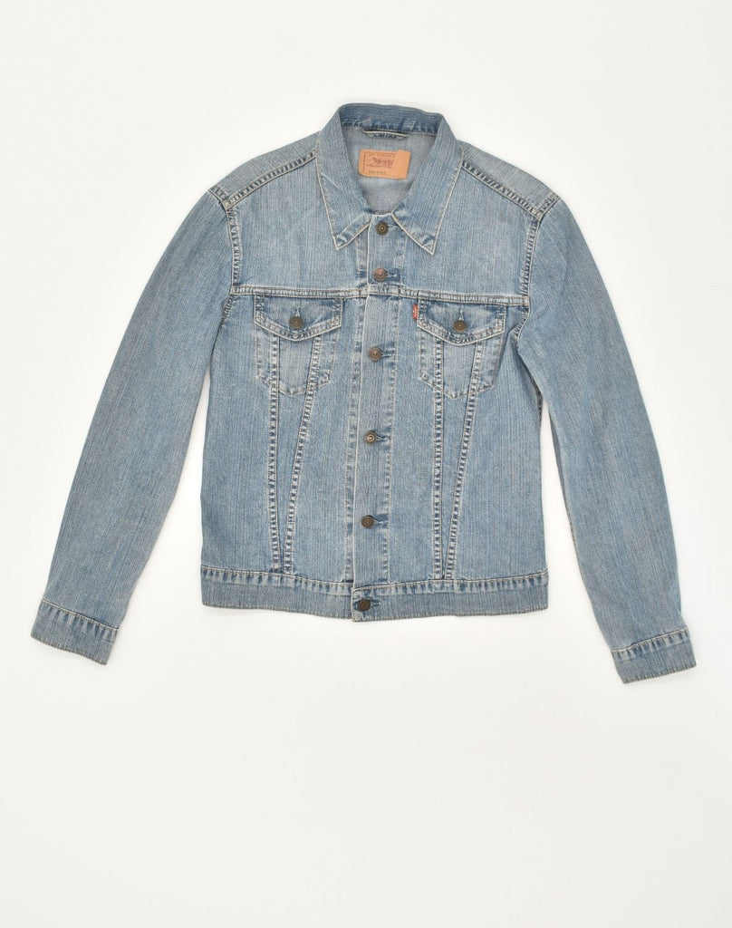 LEVI'S Girls Denim Jacket 14-15 Years Large Blue Cotton | Vintage Levi's | Thrift | Second-Hand Levi's | Used Clothing | Messina Hembry 