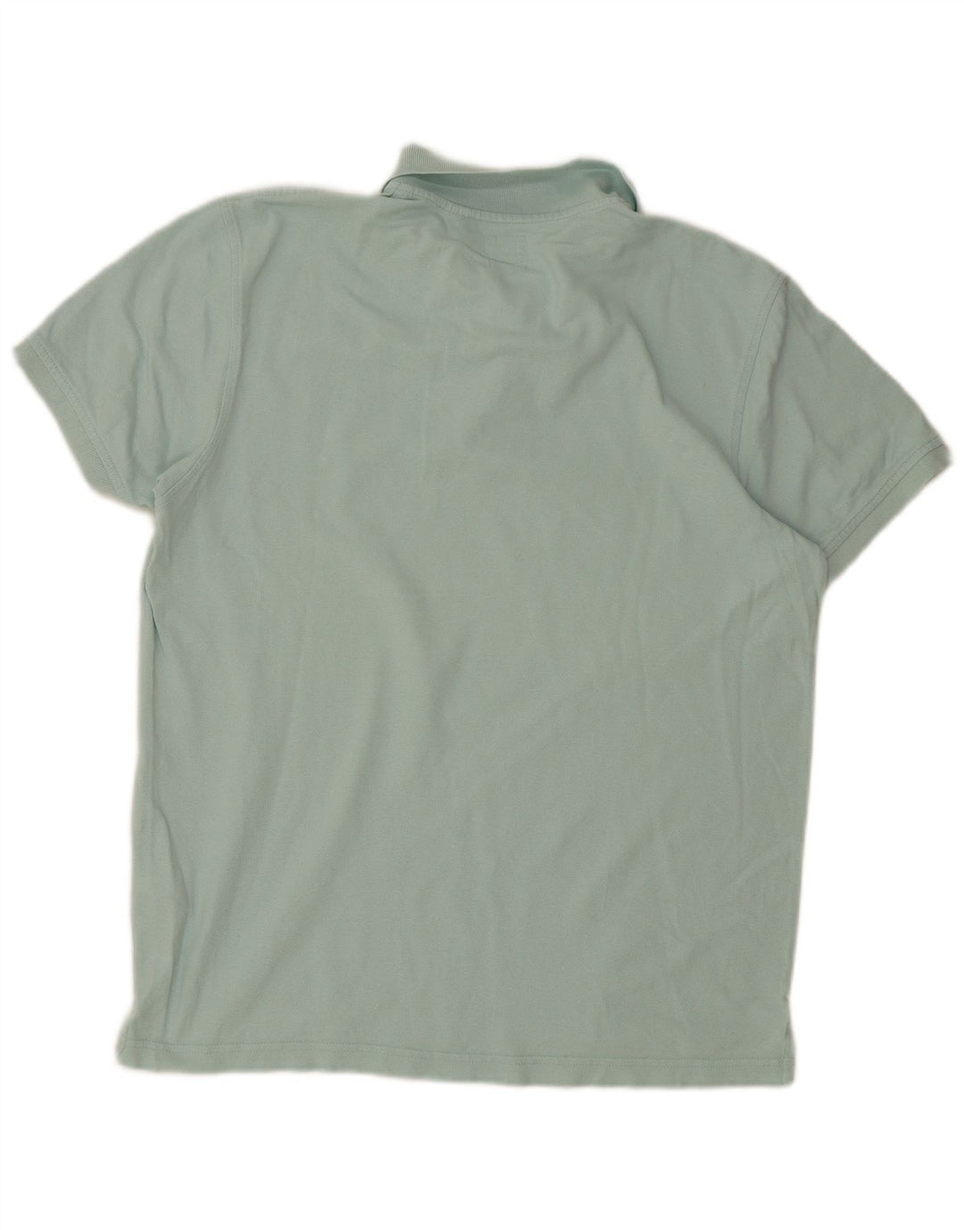 Levi's Mens Standard Polo Shirt Large Turquoise Cotton