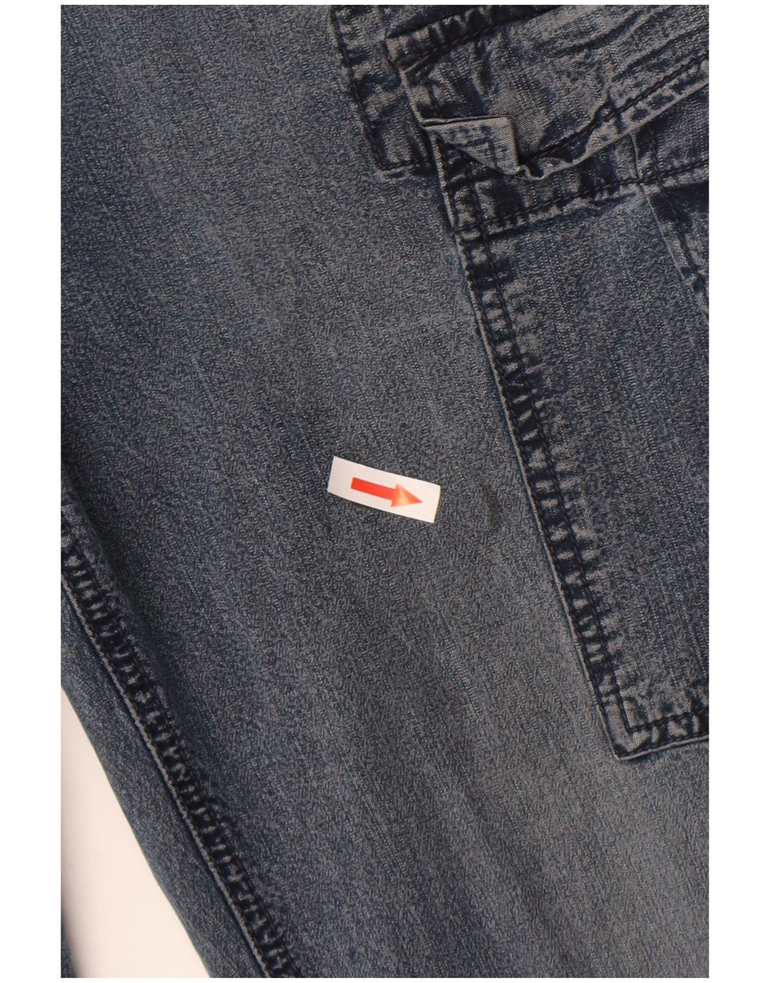 Superdry Mens Cargo Skinny Jeans W34 L34 Blue Cotton