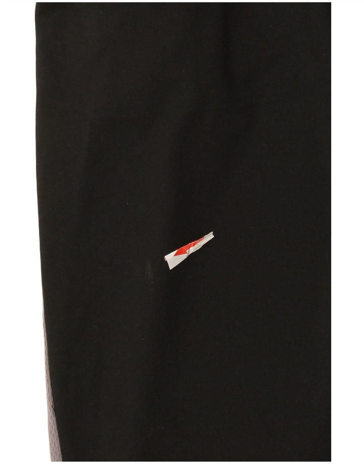 Nike Mens Dri Fit Tracksuit Trousers Small  Black Colourblock Polyester
