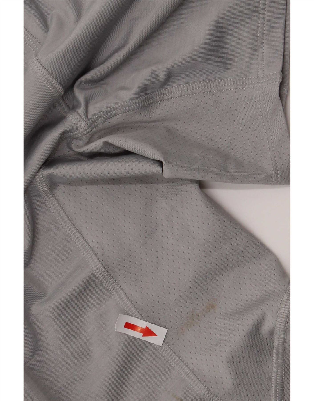Reebok Mens T-Shirt Top Large Grey Polyester