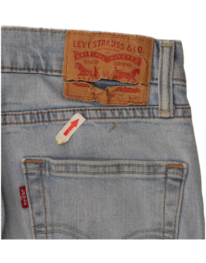 Levi's Mens Straight Jeans W30 L29 Blue