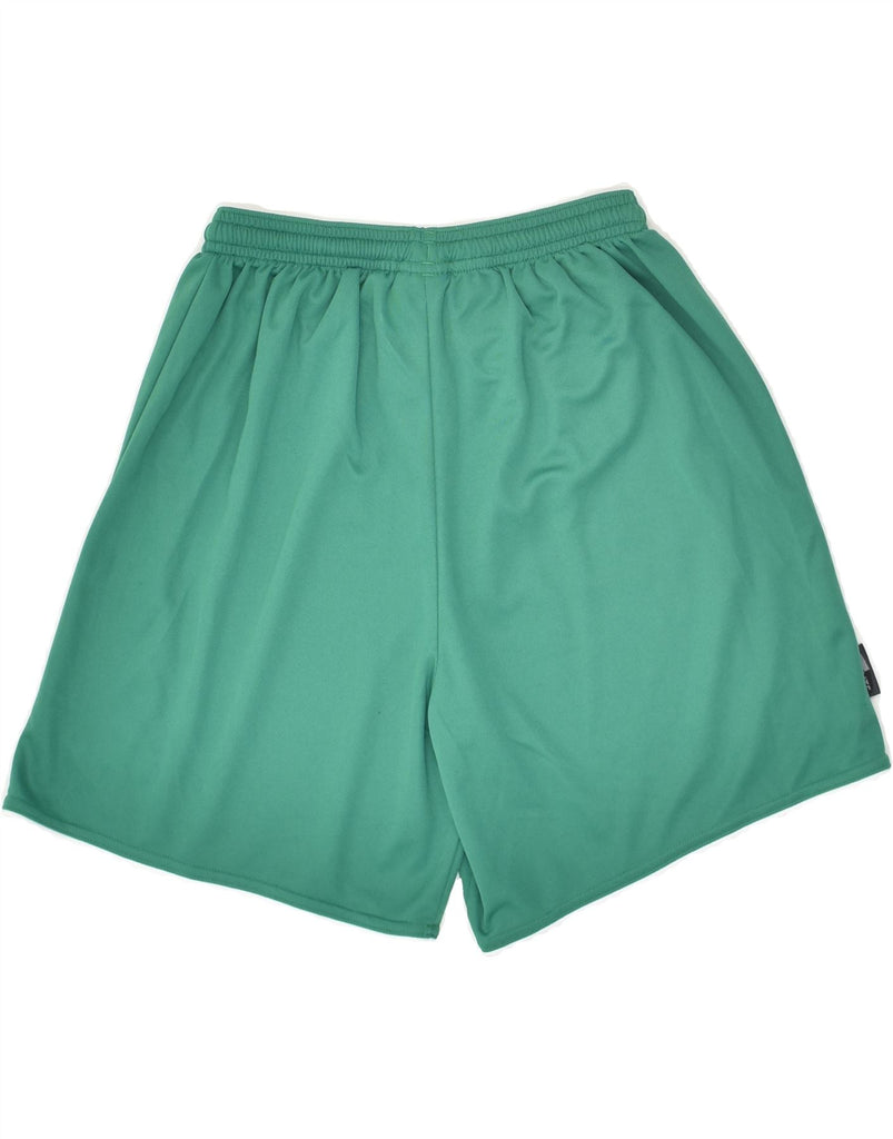 ADIDAS Boys Sport Shorts 7-8 Years XS  Green Polyester | Vintage Adidas | Thrift | Second-Hand Adidas | Used Clothing | Messina Hembry 