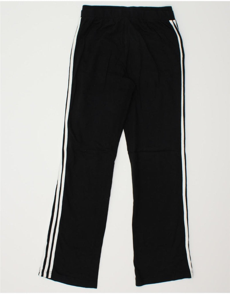 ADIDAS Girls Tracksuit Trousers 15-16 Years Black Cotton | Vintage Adidas | Thrift | Second-Hand Adidas | Used Clothing | Messina Hembry 