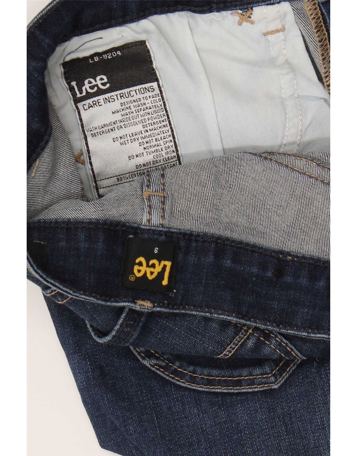 Lee Womens Bootcut Jeans US 9 Medium W28 L27 Blue Cotton