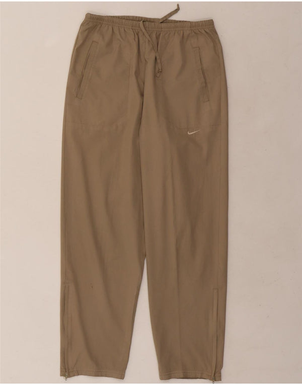 Nike Womens Tracksuit Trousers US 0/2 XS Brown Polyester