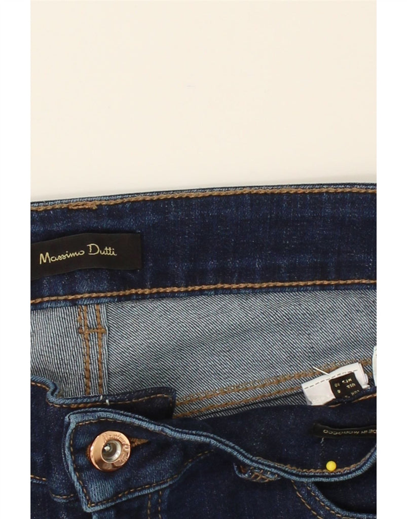 MASSIMO DUTTI Womens Slim Jeans EU 40 Medium W30 L26 Navy Blue Cotton Vintage Massimo Dutti and Second-Hand Massimo Dutti from Messina Hembry 