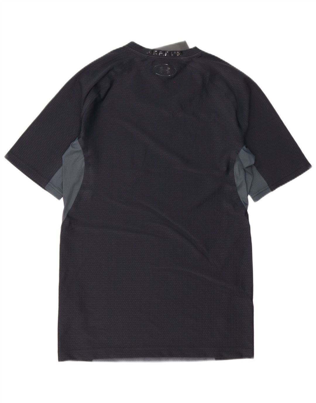 Under Armour Mens Compression T-Shirt Top 2XL Grey Colourblock Polyester