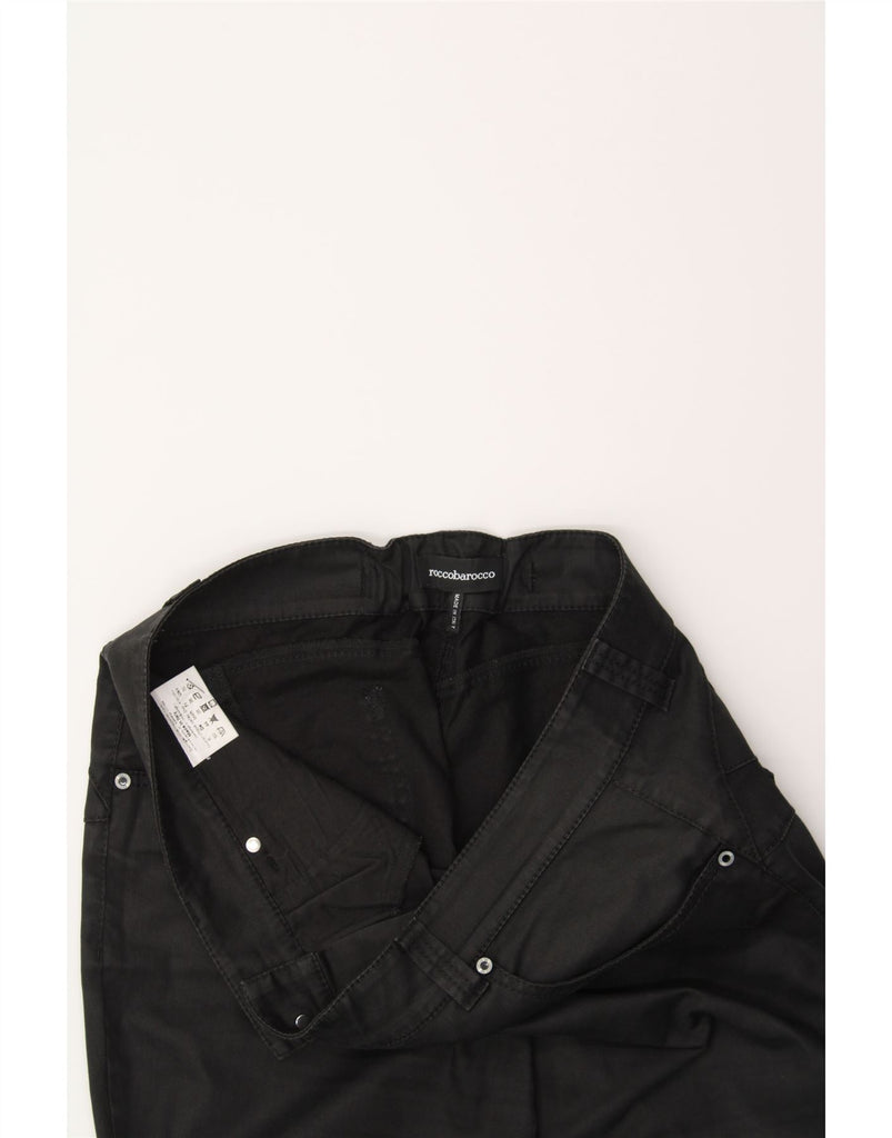 ROCCOBAROCCO Womens Straight Jeans  W36 L31 Black Vintage Roccobarocco and Second-Hand Roccobarocco from Messina Hembry 