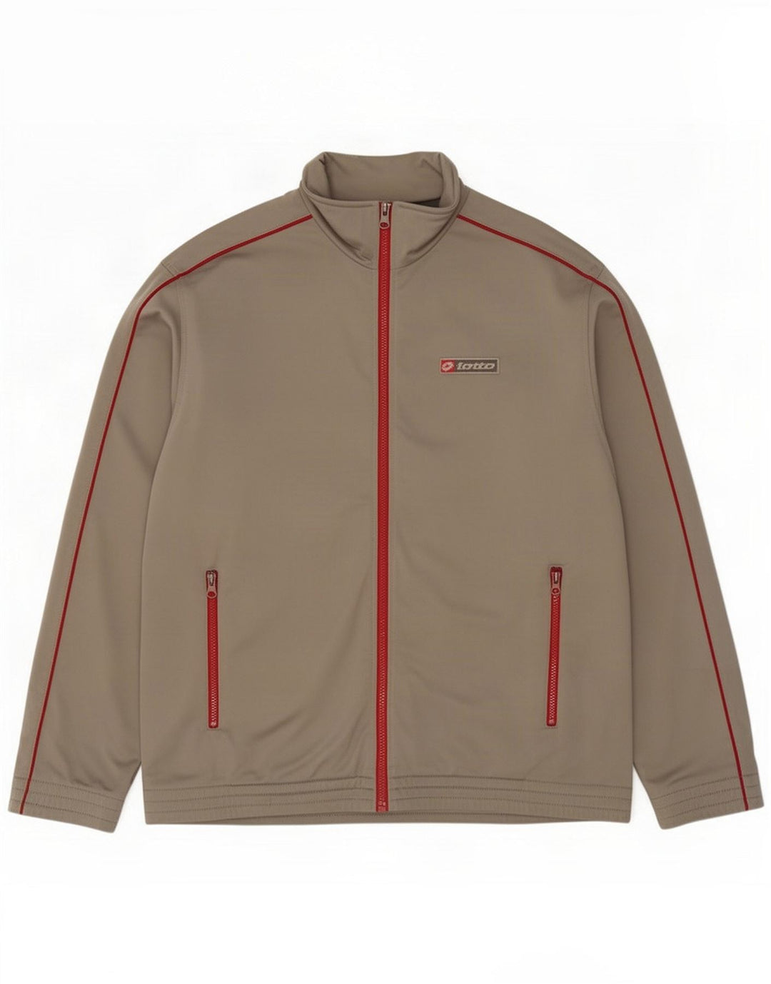 Lotto Mens Tracksuit Top Jacket Large Grey