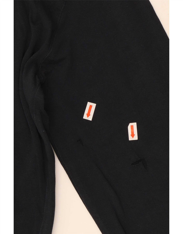 Gas Mens Top Long Sleeve 2XL Navy Blue Cotton