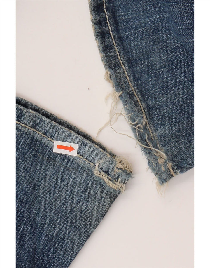 BKE Womens Fulton Bootcut Jeans W29 L29 Blue Cotton